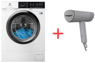 Стиральная машина Electrolux EW6SM226DU+ Отпариватель Electrolux E5HS1-6UG GIFT в подарок!
