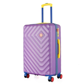Чемодан средний Semi Line 24" (M) ABS-Plastic Purple (T5804-2)