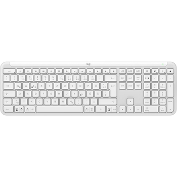 Клавіатура Logitech K950 Bluetooth/Wireless (920-012466) Off-White