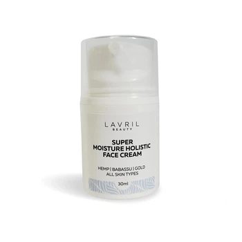 Увлажняющий конопляный крем-гель для лица с биозолотом Lavril Beauty, 30 мл