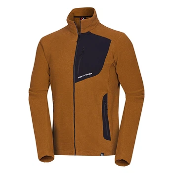 Мужская толстовка из меланжевого флиса Northfinder LUDOVICO XL горчичный (MI-3845OR )