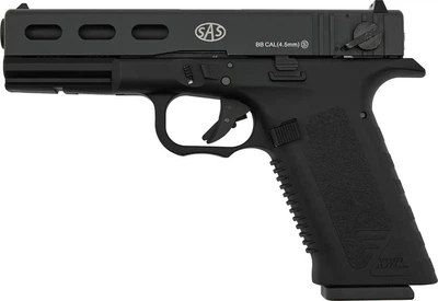 Пневматический пистолет SAS G18 Blowback Glock 18, металл