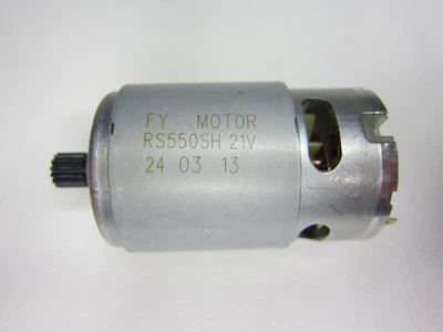 Двигатель для минипилы FY MOTOR RS550 21v шестерня 14 зубов 8.2мм