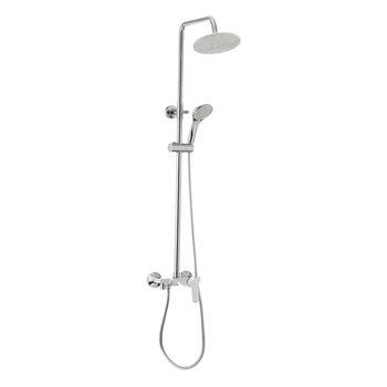 Душова колона MIXXUS PREMIUM SOFIA WHITE/CHROME-009-J зі змішувачем (Колір хром) (MI1667)