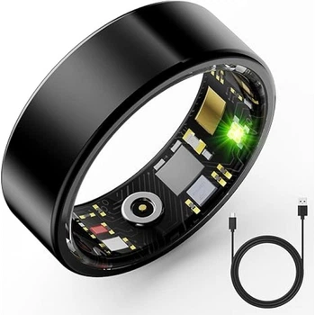 Смарт-кільце Smart Ring HitTopss SR-H Розмір 19 Black (R3408)