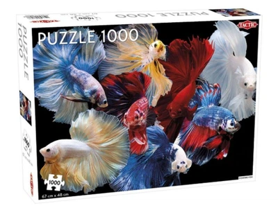 Пазл Бойцовые рыбки, Tactic, 1000 эл., 56627