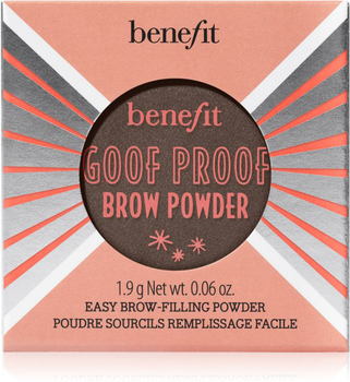 Puder do brwi Benefit Goof Proof Brow 4 Warm Deep Brown 1.9 g (602004140357)