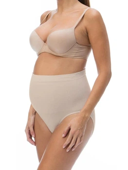 Послеродовые Хлопковые трусы-бандаж RelaxMaternity пудровые, размер L
