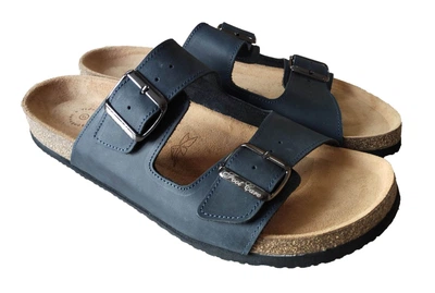 Ортопедические шлепанцы мужские FootCare, FA-301, синие, размер 43