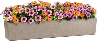 Вазон Lechuza Balconera Stone 100 99 x 19 x 19 см Пісочно-бежевий (15437-4008789154378)