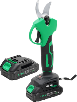 Акумуляторний секатор RZTK PR 5025 Li-ion 2x1.5 Ah
