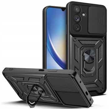 Протиударний броньований чохол із захистом камери для Samsung Galaxy A16 (A165) Armor Case Keysion black