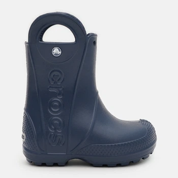 Детские резиновые сапоги для мальчика Crocs Handle It Rain Boot T Navy 211056-410 25-26 (C9) Navy (198445125782)