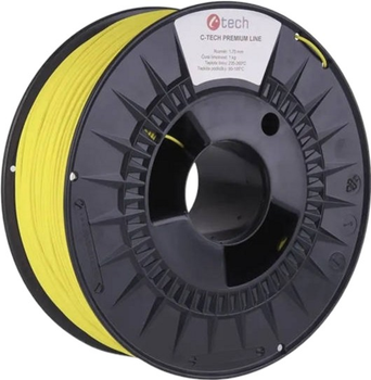 Filament do wkładu C-Tech Premium Line PLA 1.75 mm RAL1016 Sulfur Yellow (TIFCT2304)