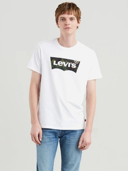 Футболка бавовняна чоловіча Housemark Graphic Tee Hm Ssnl Filll Whi