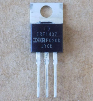 Транзистор IRF1407 оригинал (75V;130A;330W,0.0078R)(Замена для DH3205A ),TO220
