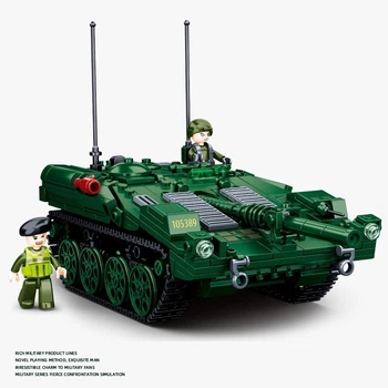 Конструктор Sluban танк Strv-103 (692 деталі)