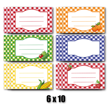 Наклейки для консервации 60 штук (10х6) размер 10х6 см ENTERSTORE (art. jarsticker2460)