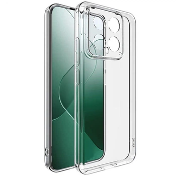 Чехол прозрачный Epik Slim 1.5mm с защитой камеры для Xiaomi 14T Pro Бесцветный (прозрачный)
