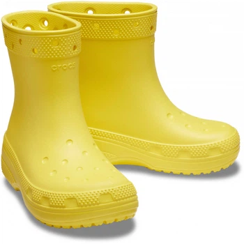 Детские резиновые сапоги Crocs Classic Boot Kids 30 Желтый 208544
