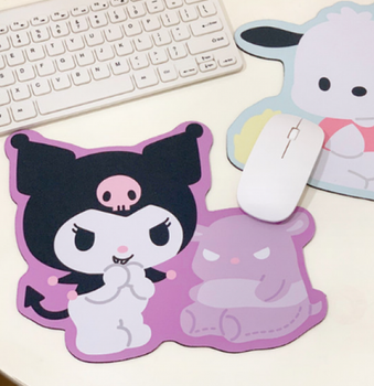 Килимок для мишки Куромі (Kuromi) геншень, манги, hello kitty, Санріо Кітті, Мелоді 270*230 фіолетовий (AN)32181
