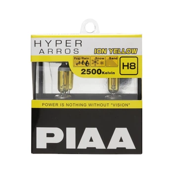 Автолампи PIAA PIAA Hyper Arros Ion Yellow Н8 2500К 2 шт