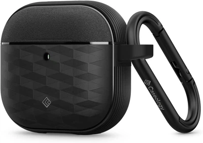 Чохол Caseology Parallax case до Apple AirPods 4/5 Black (ACS08658)