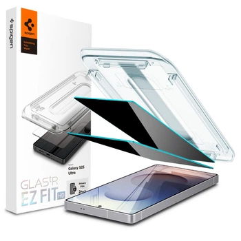 Защитное стекло Spigen Glas.tR EZ FIT Privacy 2-Pack для Samsung Galaxy S25 Ultra Black (AGL09335)