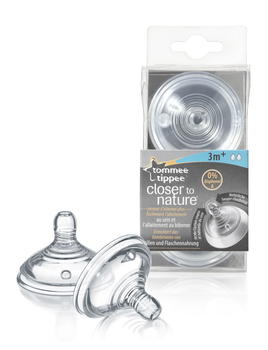 Набір сосок для пляшечки Tommee Tippee Closer to Naturе Середній потік