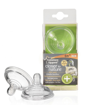 Набір сосок для пляшечки TommeeTippee CTN Швидкий потік