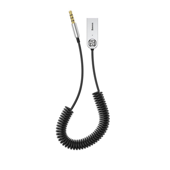 Ресивер Bluetooth Baseus BA01 USB Wireless adapter cable, BT5.0, 1.2m, Hands Free, Black