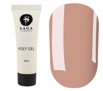 Полигель Saga Professional Poly Gel New 07 нюд, 30 мл
