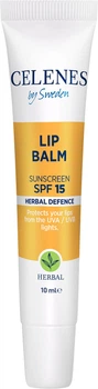 Сонцезахисний бальзам для губ Celenes SPF15 10 мл (7350104249618)