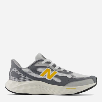 Мужские кроссовки для бега New Balance Arishi V4 MARISTR4 46.5 (12US) 30 см Серо-желтые (197968122315)
