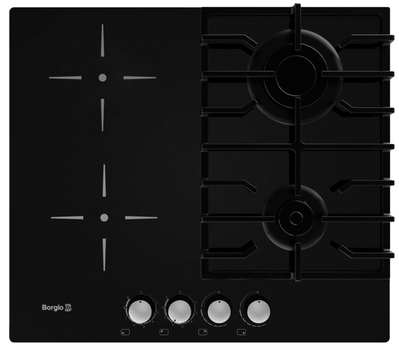 Варочная поверхность комбинированная BORGIO VCG 622 Black GLASS FFD