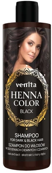 Шампунь Venita Henna Color Black Красящий 300 мл (5902101521475)