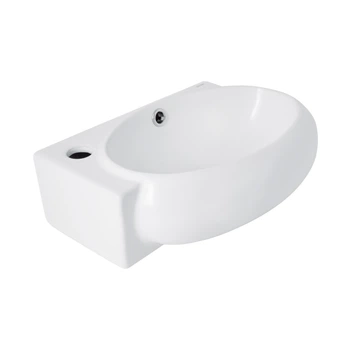 Раковина с чашей справа QTAP LEO QT11111008RW