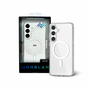 Чехол Monblan Magnetic Crystal Series для Samsung Galaxy S25 (Clear)