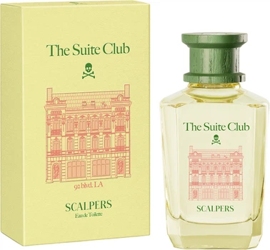 Туалетна вода для чоловіків Scalpers The Suite Club 75 мл (8434853004779)