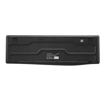 Клавіатура мембранна Genius KB-7200 бездротова USB ергономічна Чорний (31320002406)