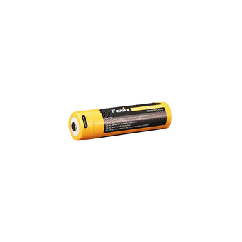 Аккумулятор Li-Ion 18650 Fenix ARB-L18-3400U-V30 3400 мАч 3.6V с USB-C зарядкой, 500 циклов, оранжевый корпус