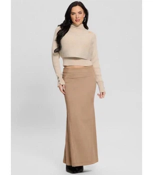 Юбка велюровая Guess M бежевый W5RD51WE0L0 55100