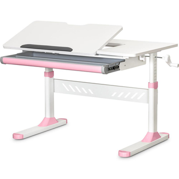 Детский стол Evo-Kids TH-310 Lite Pink Белый / Розовый (TH-310 W/PN Lite)