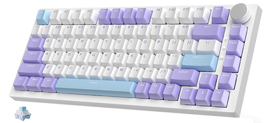 Клавіатура AJAZZ AK820 / Механічна / RGB / Sea Salt / Type-C