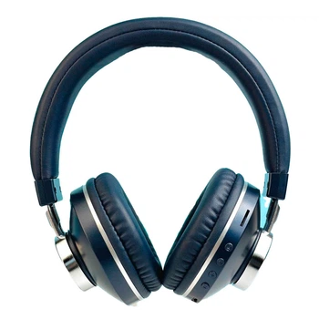 Бездротові накладні навушники JEQANG JH-BT838 Bluetooth 5.0 FM/MP3-плеєр з мікрофоном Blue