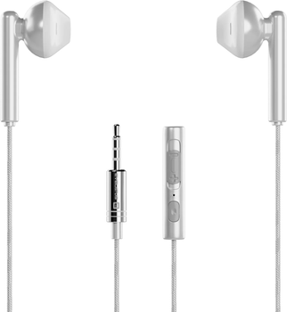 Навушники Evelatus CrystalClear Earphones White (4752192095826)