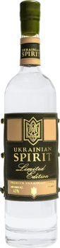 Горілка Ukrainian Spirit Limited Edition зі шкіряною етикеткою ручної роботи 3 л 40% (4820261820966)