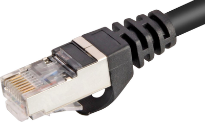 Патч-корд Sharkoon SFTP RJ45 Cat.6 20 м Black (4044951020393)