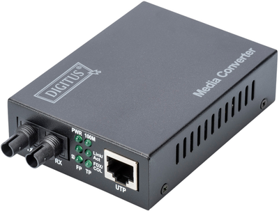 Медіаконвертер Digitus Fast Ethernet RJ45 / ST (DN-82010-1)