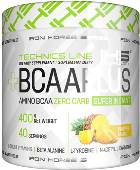 Амінокислота Iron Horse Bcaa Plus Jar Pineapple 400 г (5901703241071)